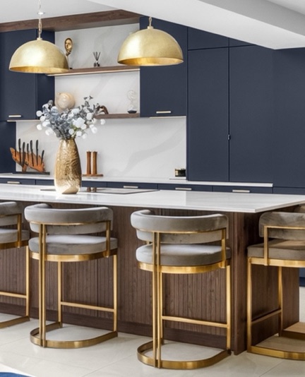 Beaconsfield Blue Kitchen layout image