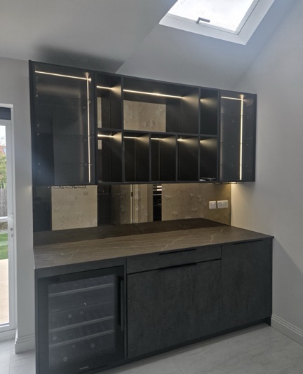 Bespoke Home Bar layout image