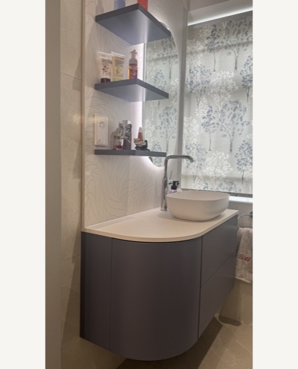 Cloakroom design detail