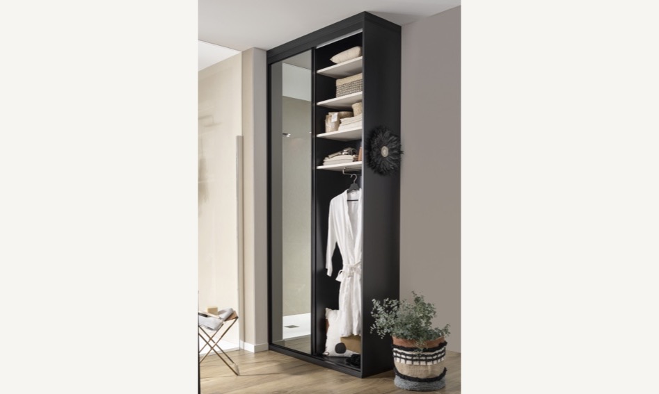 Clay Noir Walk in Shower secondary gallery image
