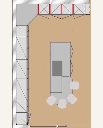 Earth-Toned Kitchen layout image