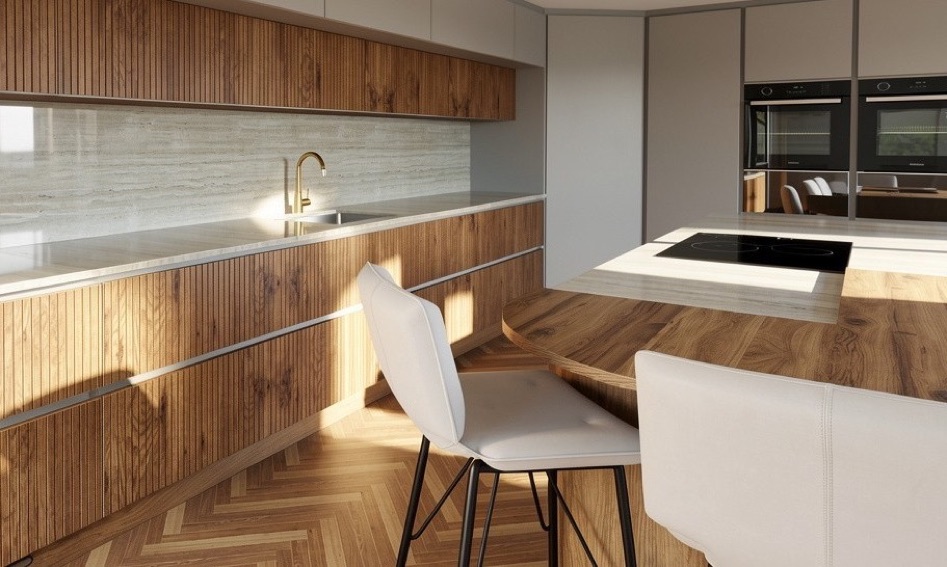 Earth-Toned Kitchen detail gallery image