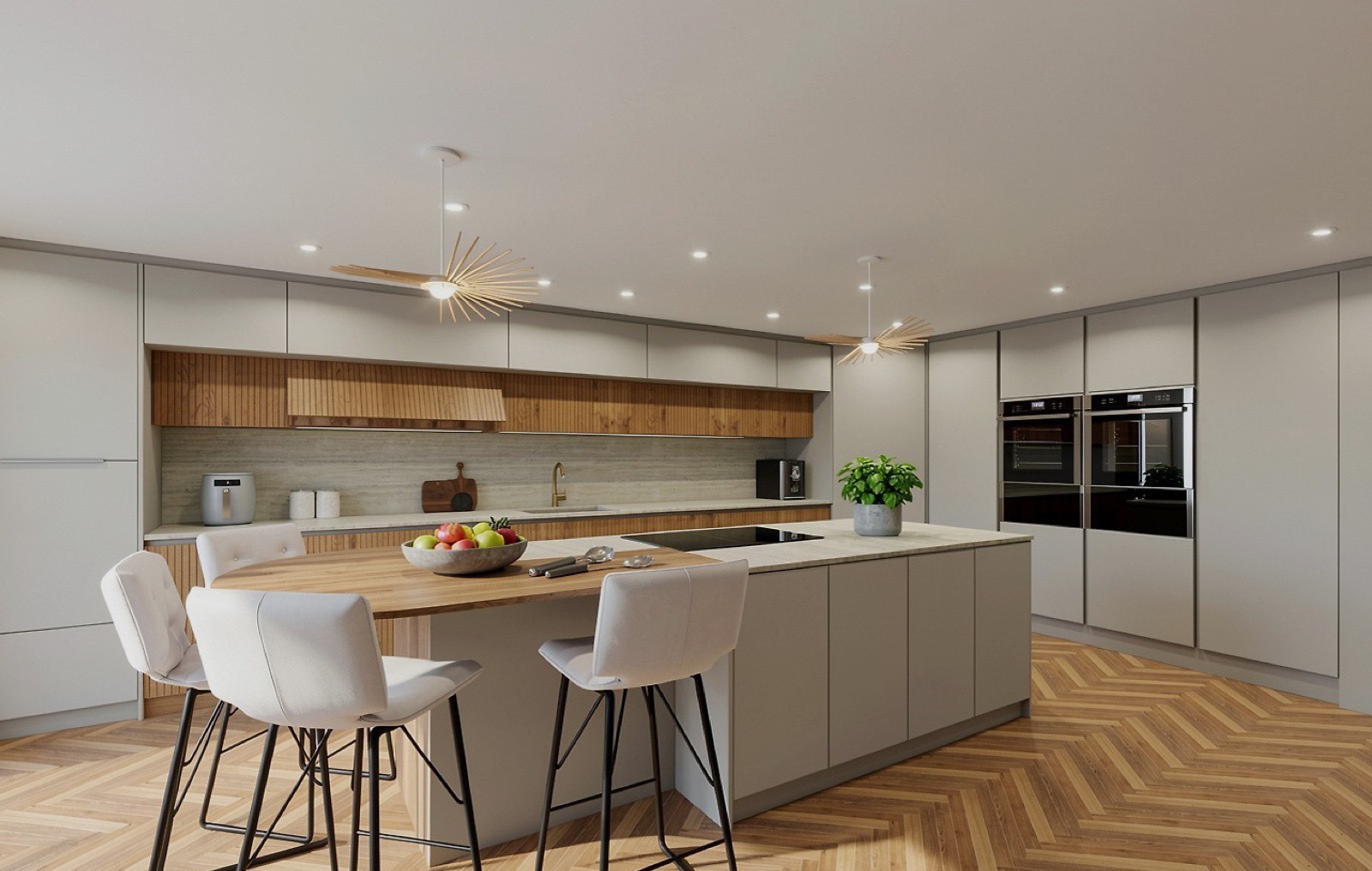 Earth-Toned Kitchen kitchen project