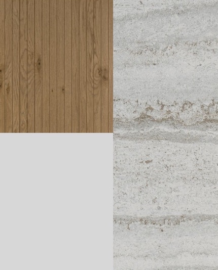 Earth-Toned Kitchen materials and finishes