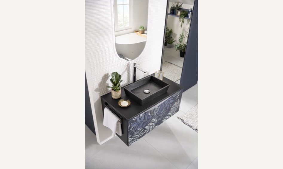Jungle Navy Bathroom detail gallery image