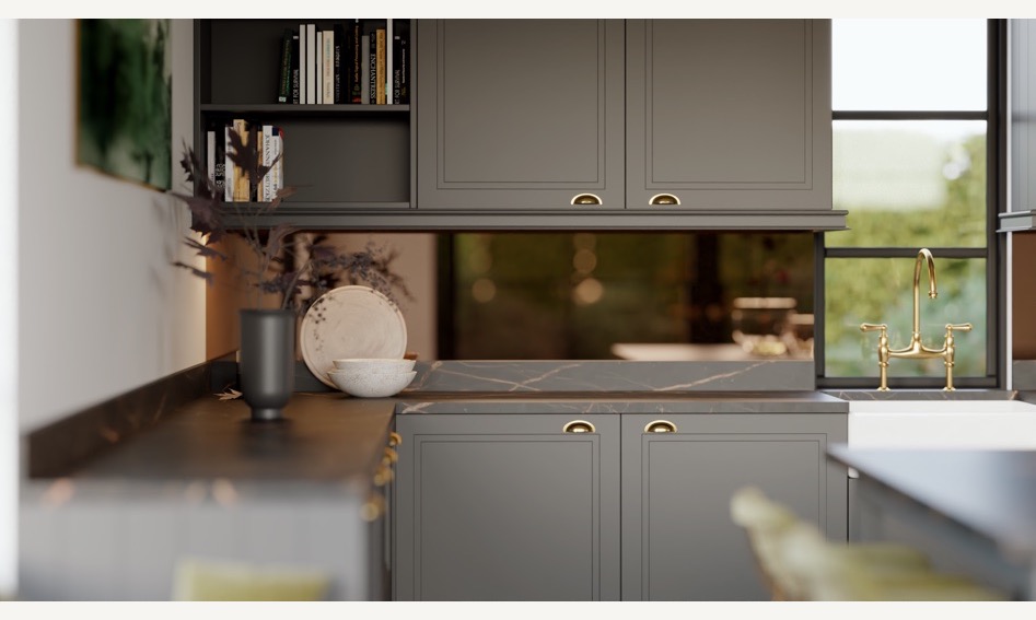 Shaker Kitchen in Dark Hue secondary gallery image