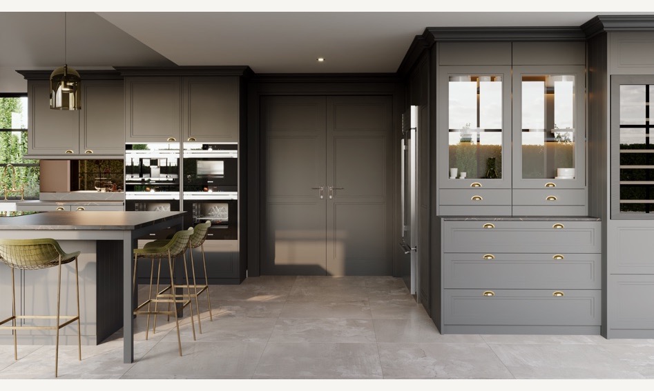 Shaker Kitchen in Dark Hue detail gallery image
